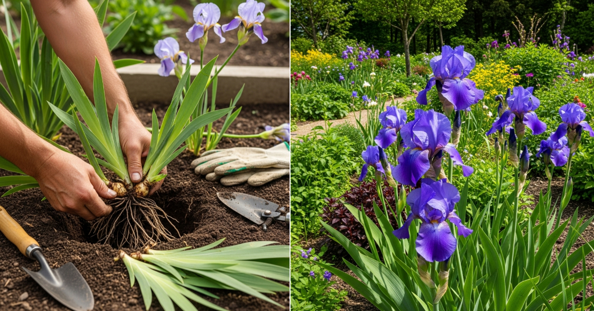 ¡No esperes! Aquí tienes cuándo y cómo dividir tus iris exactamente