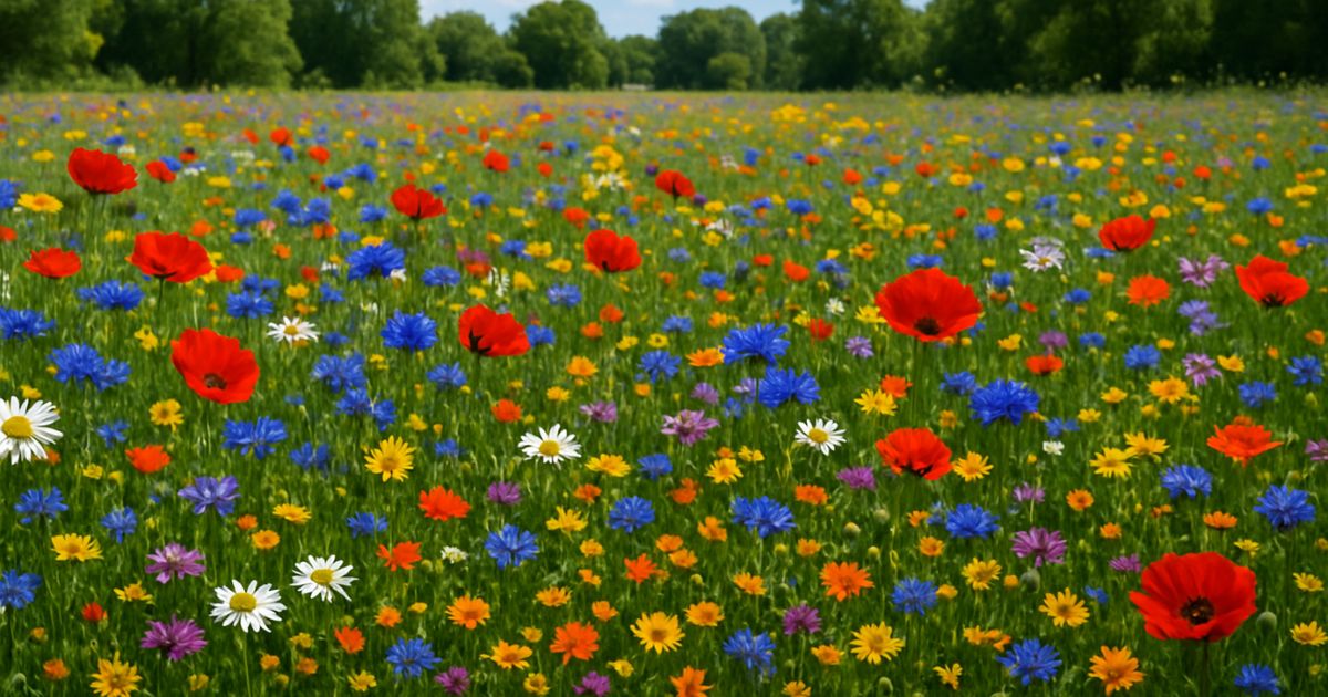 ¡No te lo saltes! Cómo crear un prado de flores silvestres y por qué todo jardín necesita uno
