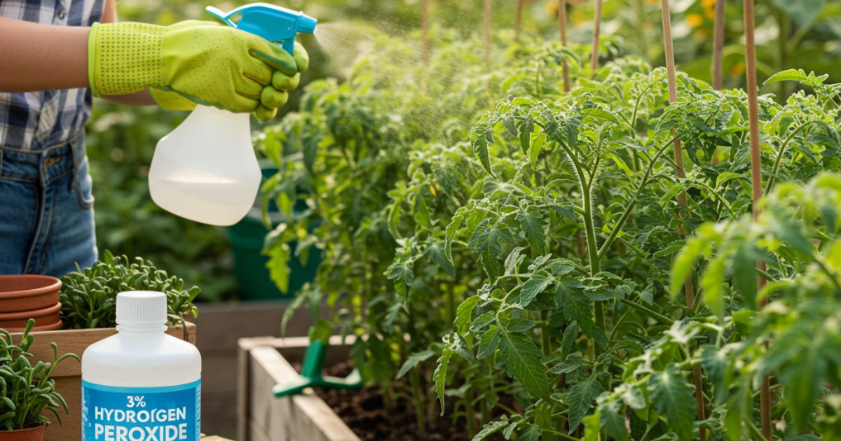 10 formas increíbles en que el peróxido de hidrógeno puede salvar tu jardín