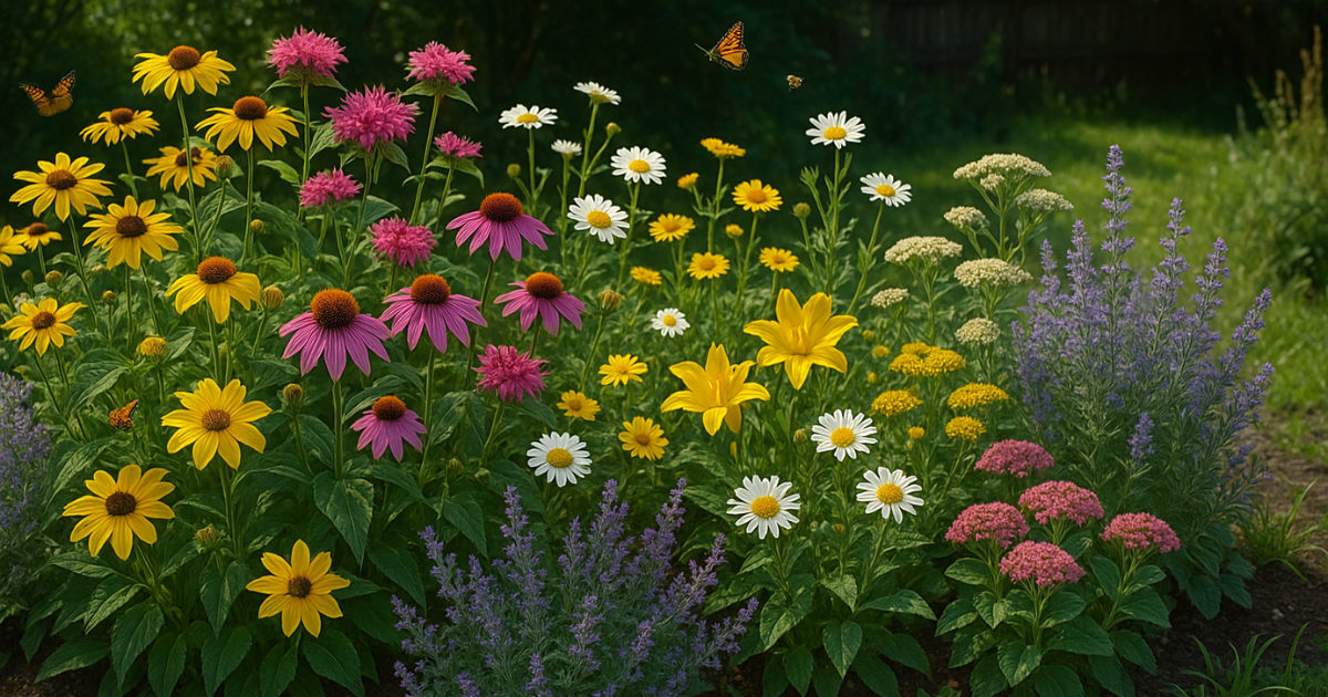 10 plantas perennes florecientes que prácticamente se cuidan solas