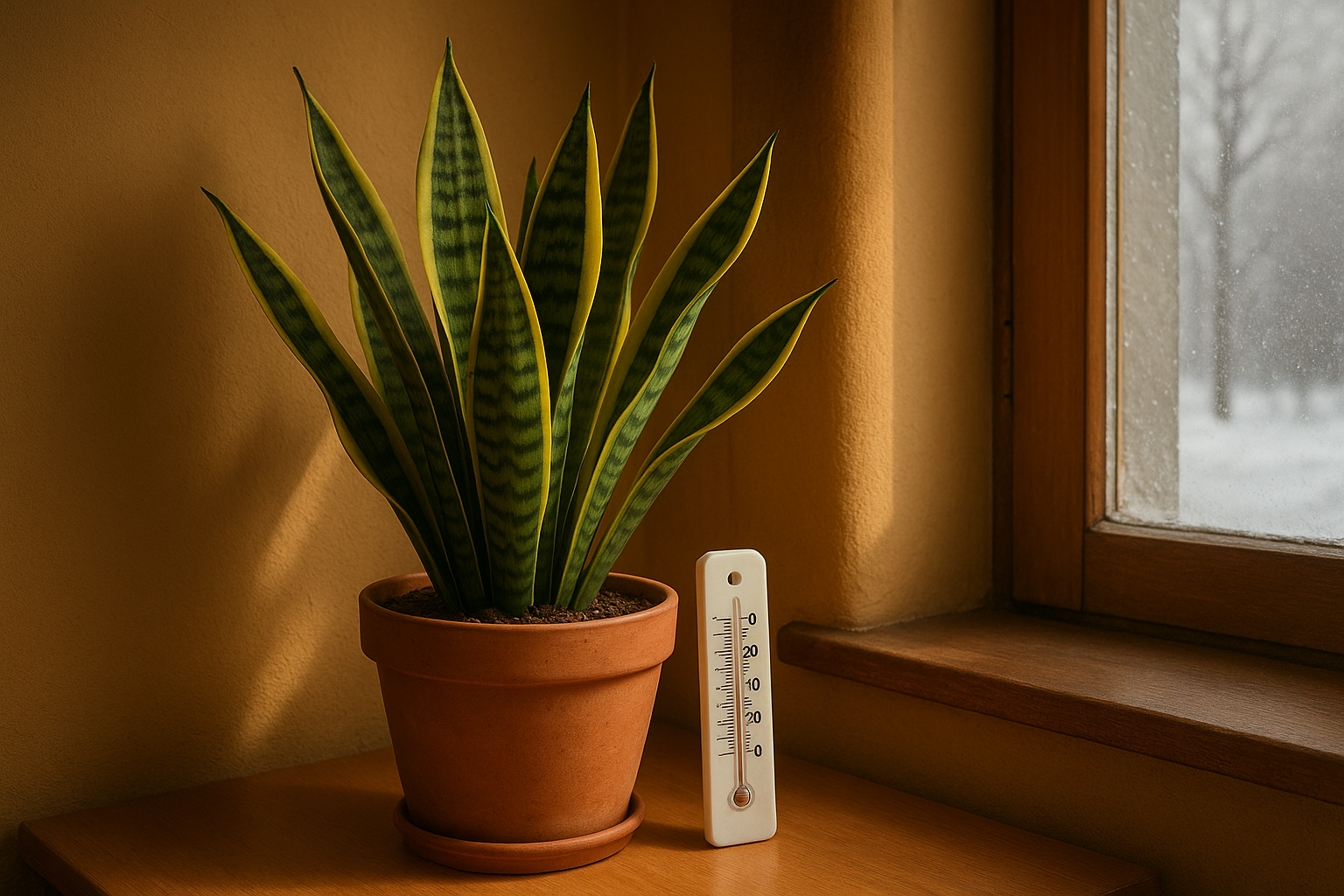 5 errores con la planta serpiente que debes evitar este noviembre (¡el frío puede matarlas!)