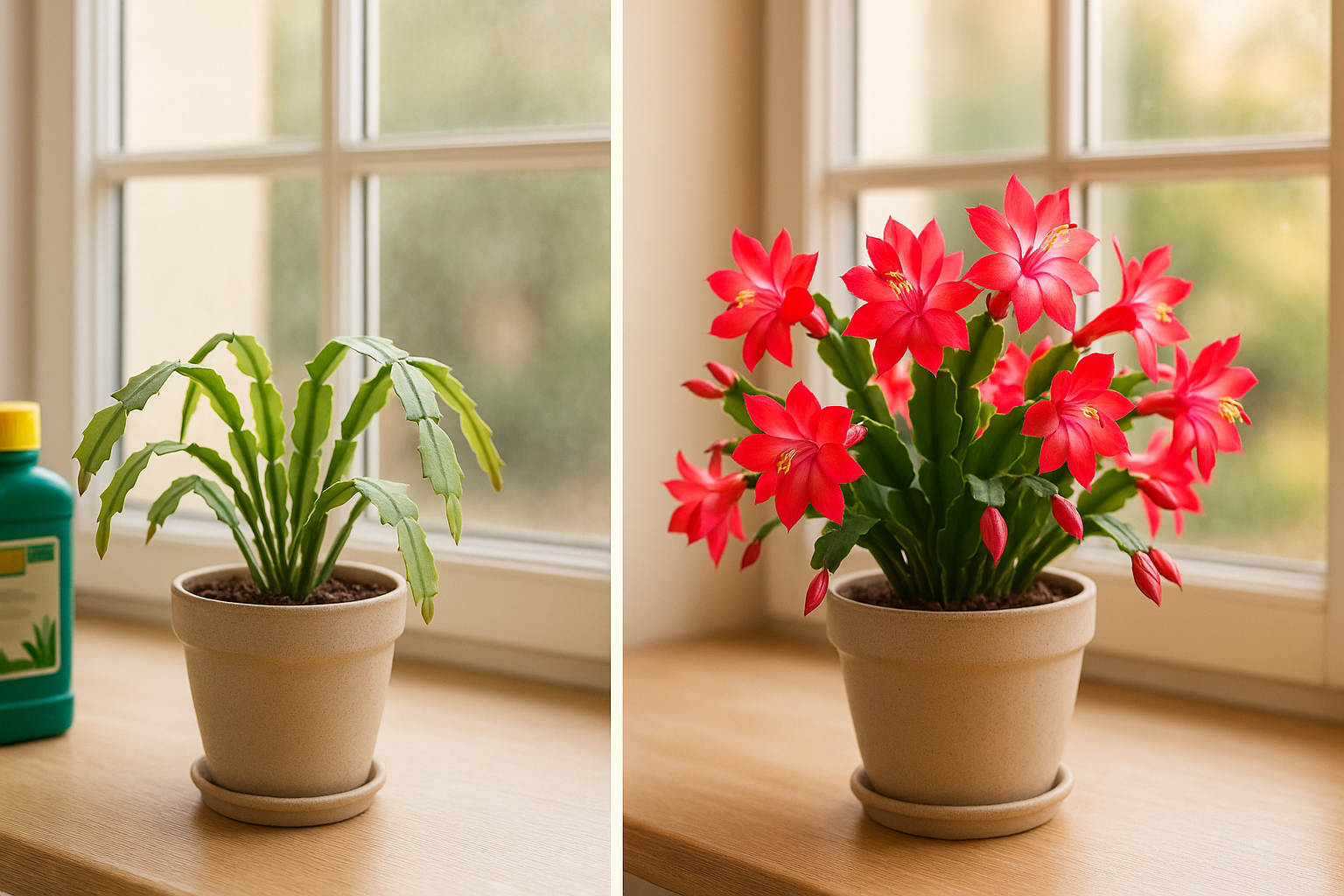 7 Mejores Fertilizantes para Hacer que tu Cactus de Navidad Florezca Como Nunca