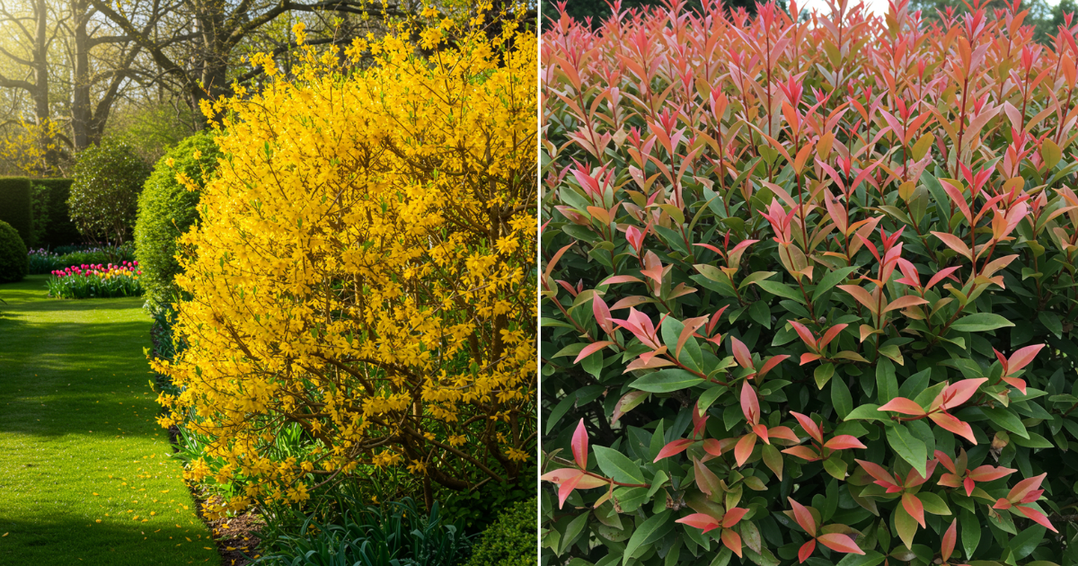 8 Arbustos de Crecimiento Rápido que Te Darán Privacidad en Poco Tiempo