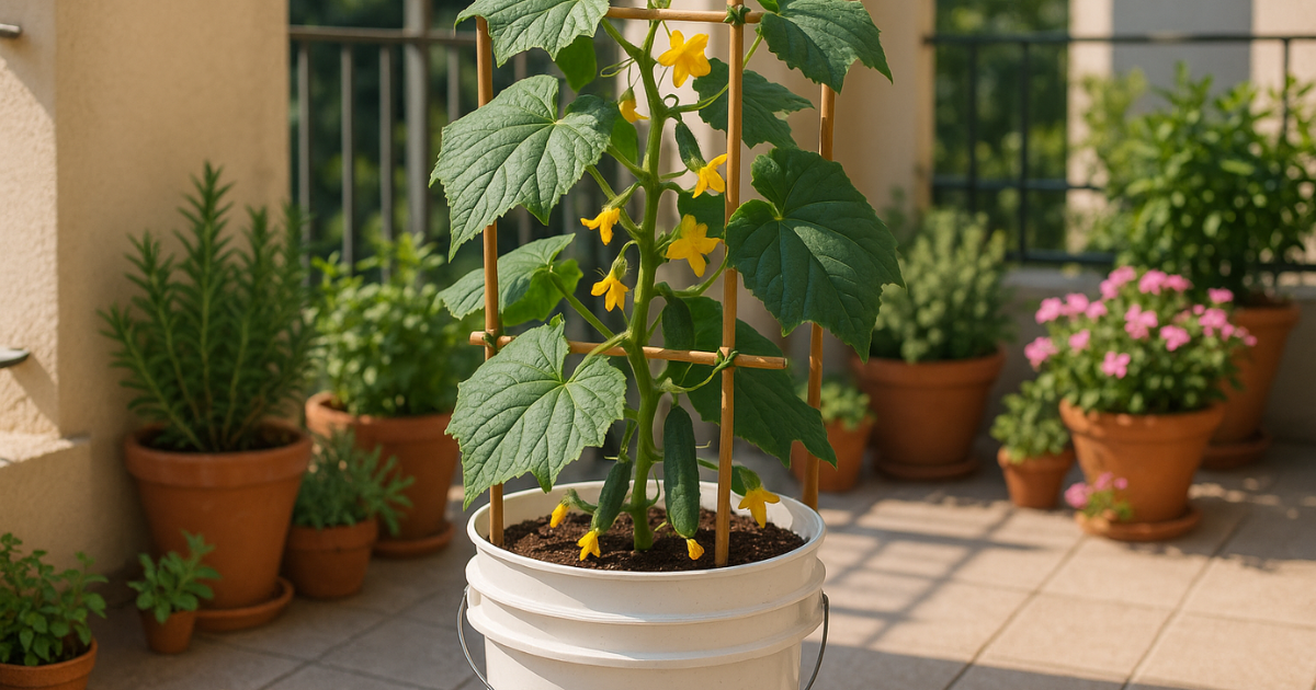 8 Consejos Infalibles para Cultivar Pepinos en Cubetas