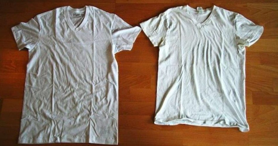 Camiseta encogida, el consejo de los sastres para agrandarla en un segundo