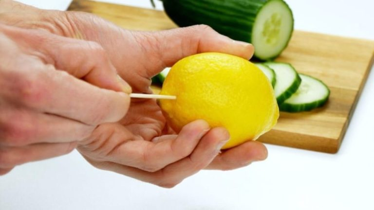 Clava 4 palillos en un limón y espera 5 días: lo que verás será inesperado