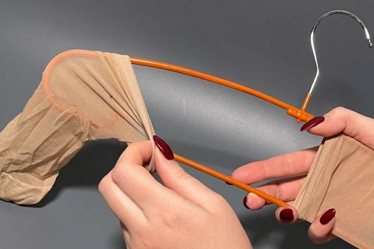 Coloca un calcetín en una percha: qué obtienes segundos después