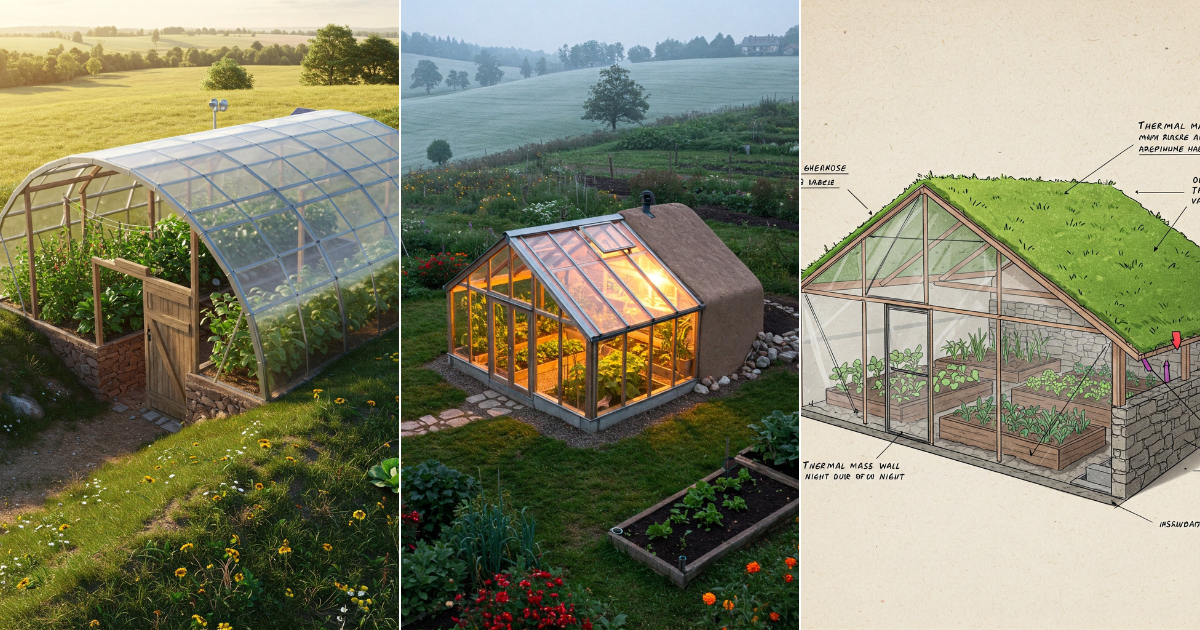 Cómo Construir un Invernadero Walipini para Cultivar Alimentos Todo el Año