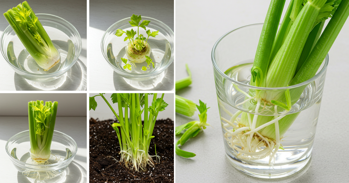 Cómo Reproducir Apio a partir de Recortes