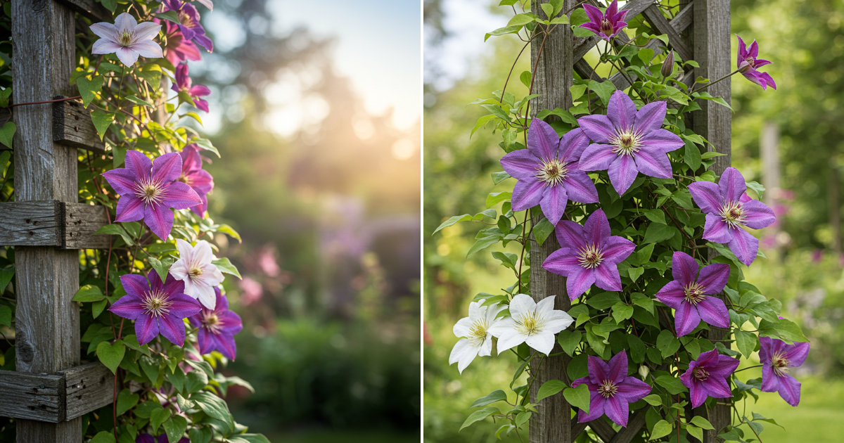 Cuándo y cómo alimentar tu clemátide para flores impresionantes