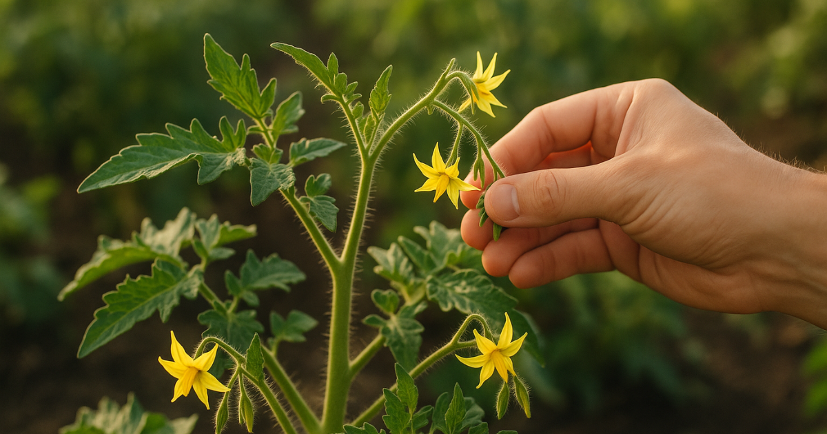 Flores de tomate pero sin fruto: esto es lo que realmente está pasando