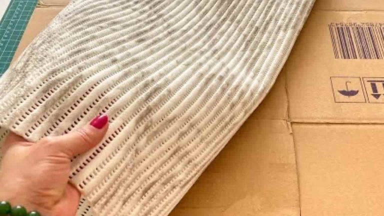 Harás algo extraordinario con una vieja alfombrilla antideslizante y cartón