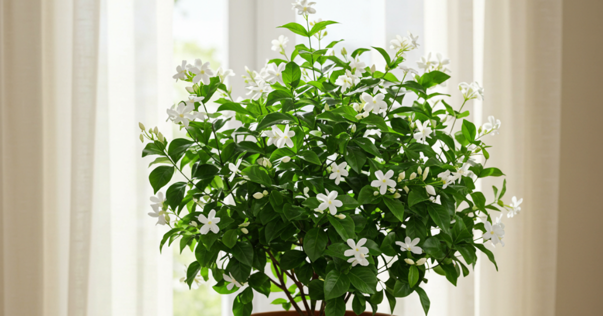 Mantén una planta de jazmín en tu casa: aquí están sus efectos en tu salud