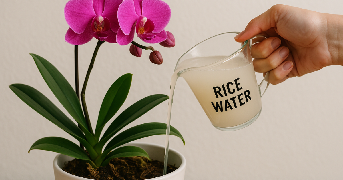 Orquídeas que no florecen? Aquí está por qué el arroz podría ser la solución