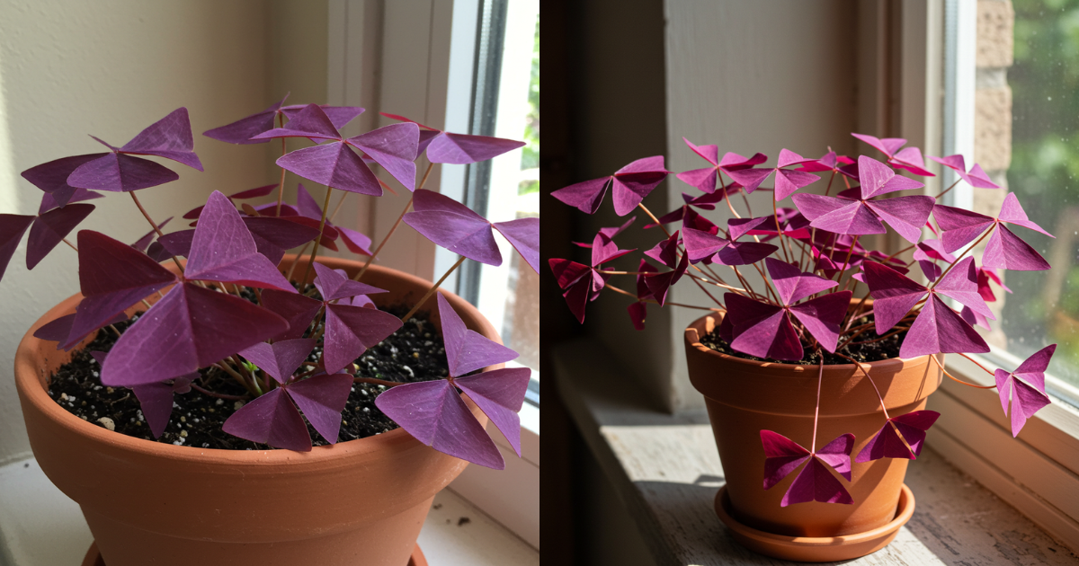 Por qué cada hogar necesita una planta de trébol morado