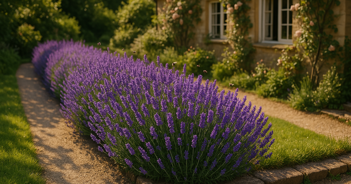 Por qué los setos de lavanda deben estar en todos los jardines
