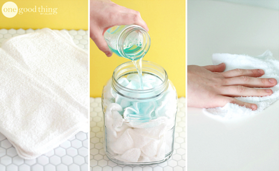 Prepara toallitas limpiadoras reutilizables y super efectivas para todas las superficies