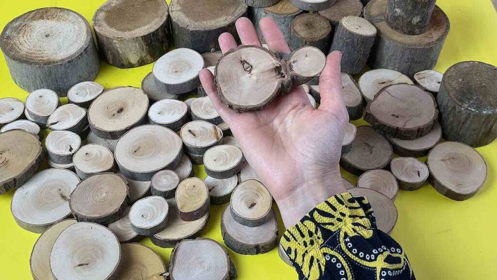 Rodajas de troncos, no las tires: aquí tienes 3 ideas increíbles para reutilizarlas al instante