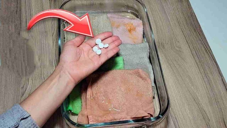 Si tienes paños llenos de grasa y suciedad, esto es lo que debes hacer para limpiarlos