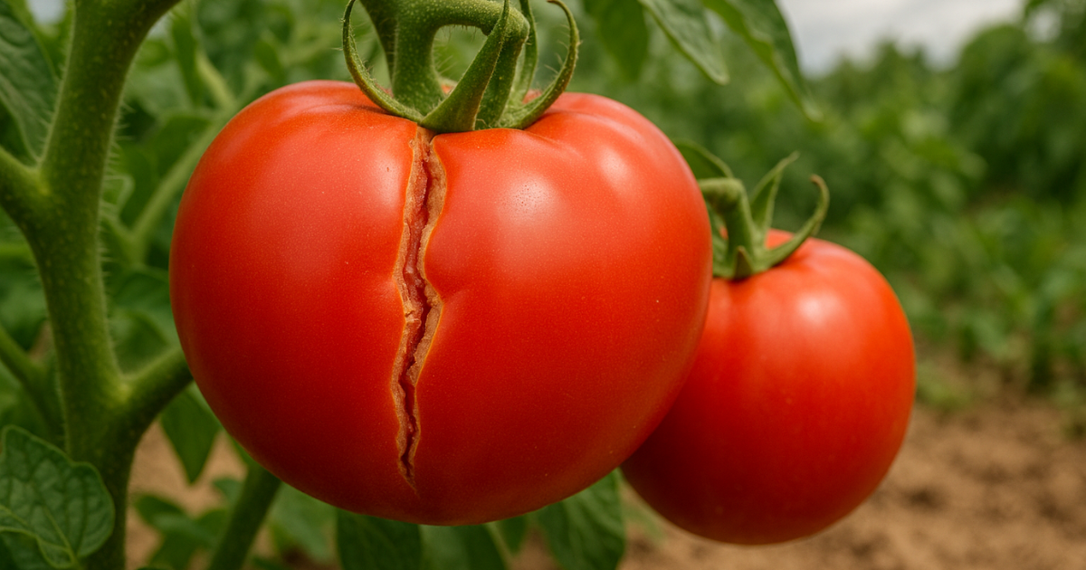 ¿Por qué se agrietan tus tomates? La mayoría de la gente se equivoca