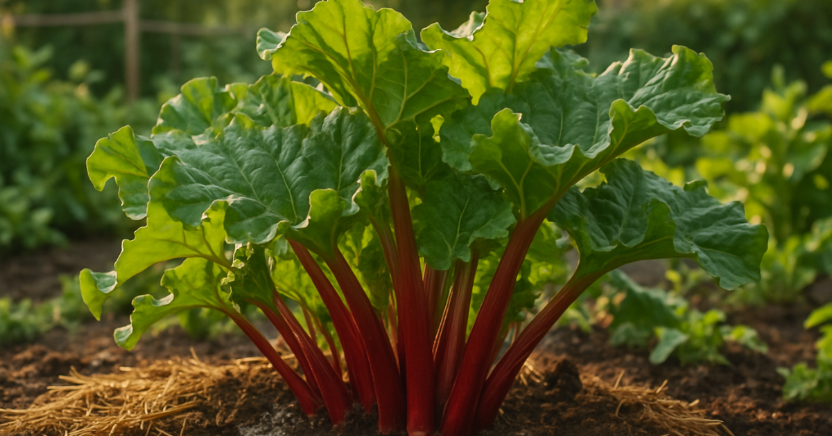 ¿Quieres ruibarbo más grande y dulce? Deja de cometer este error común