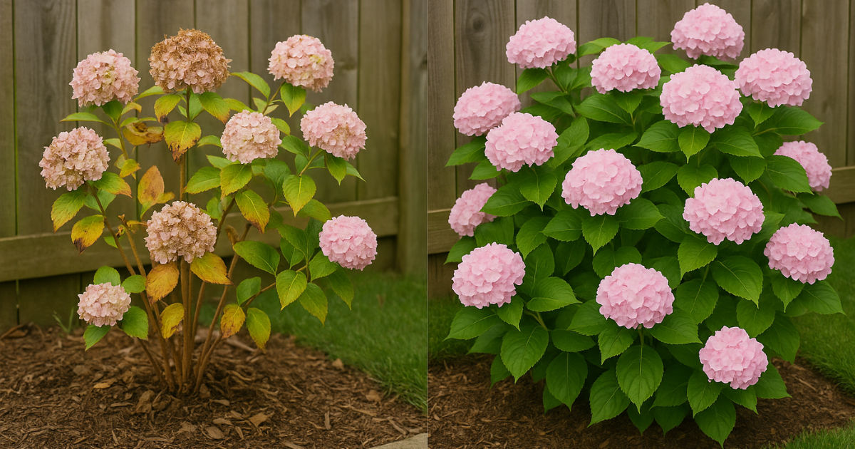¿Se están muriendo rápido tus hortensias? Aquí te mostramos cómo revivirlas
