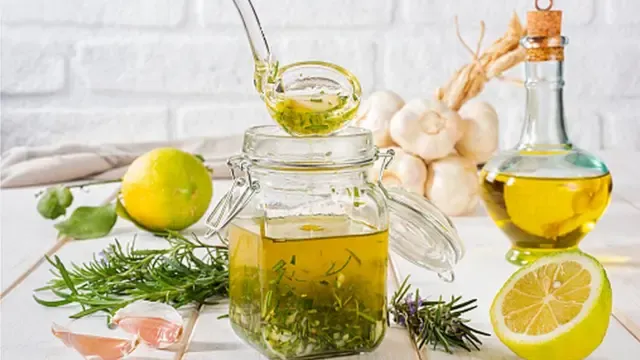 Aceite de oliva y limón