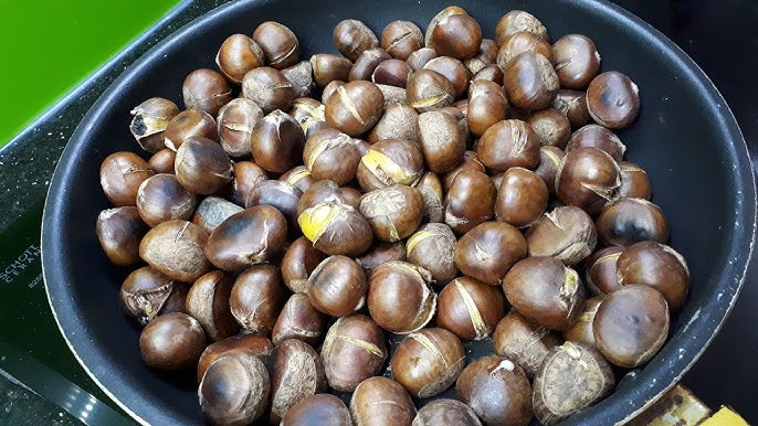 Castagne asadas: el aperitivo otoñal simple, sano y delicioso