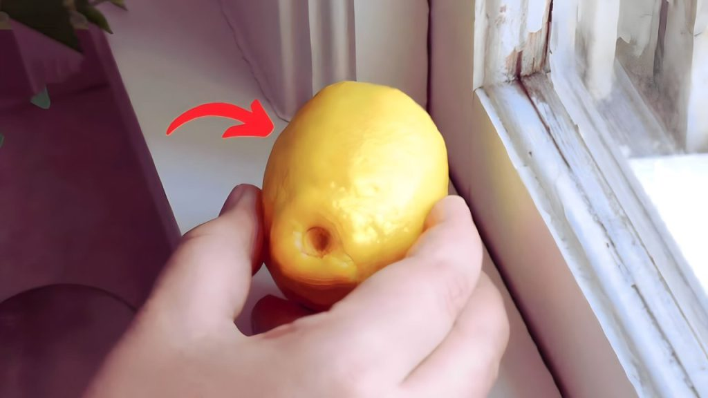 Deja 4 limones en el alféizar de la ventana y no podrás parar: todos lo hacen