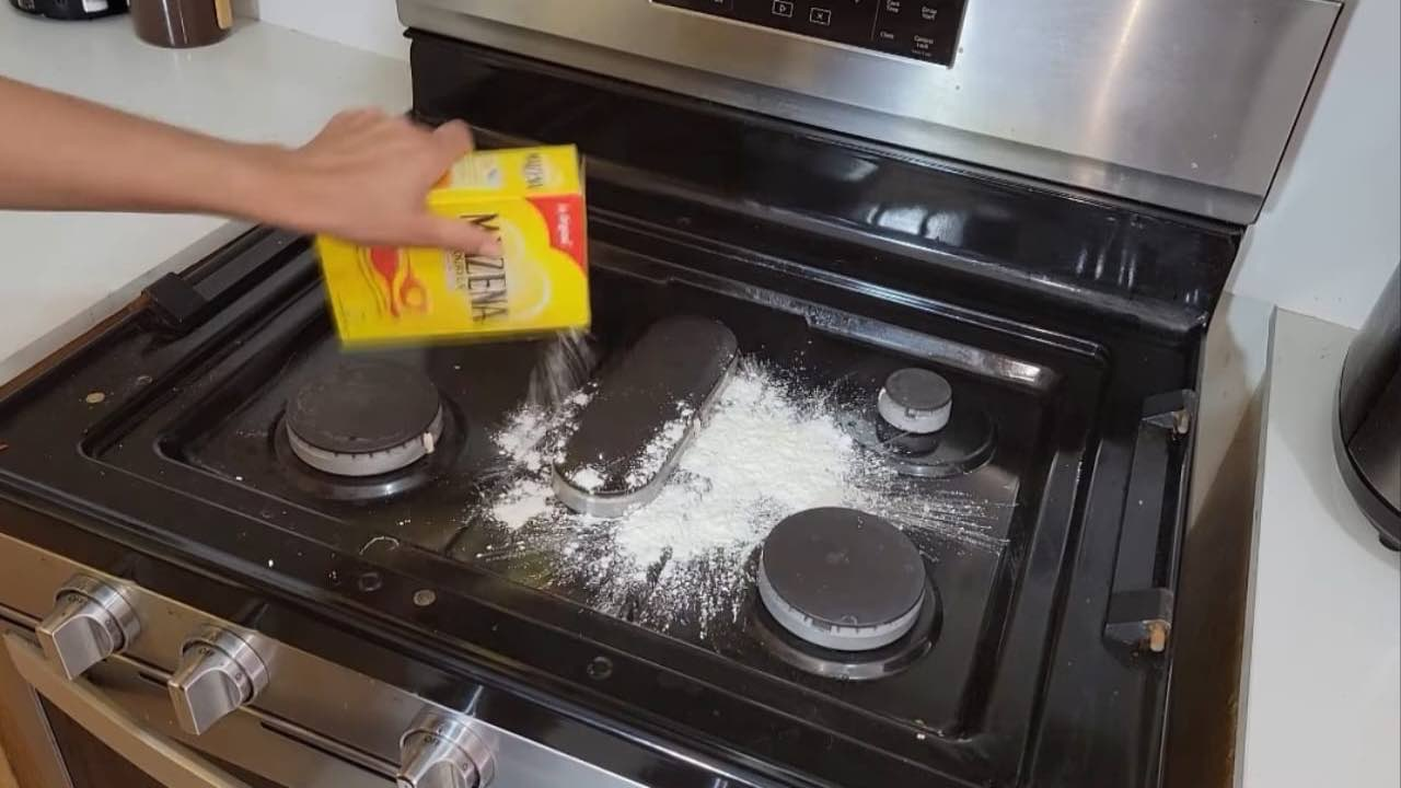 Esparce almidón de maíz en la estufa: ¿qué sucede 5 minutos después?