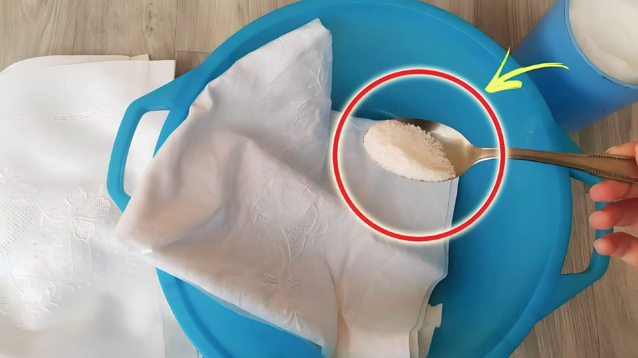 Estuche sucio y amarillento, el remedio para blanquearlo sin lavarlo en la lavadora