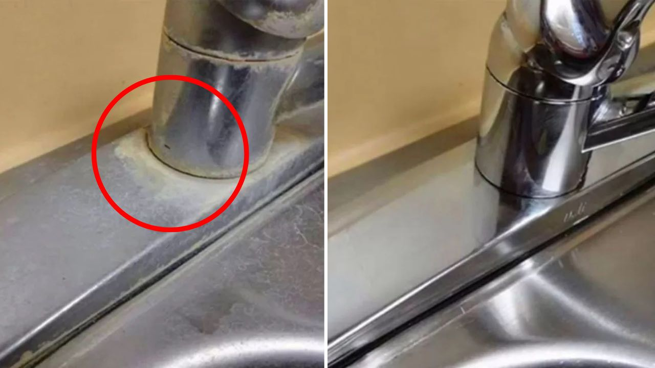 La grifería opaca, la pesadilla de muchas casas: cómo limpiarla para que vuelva a brillar