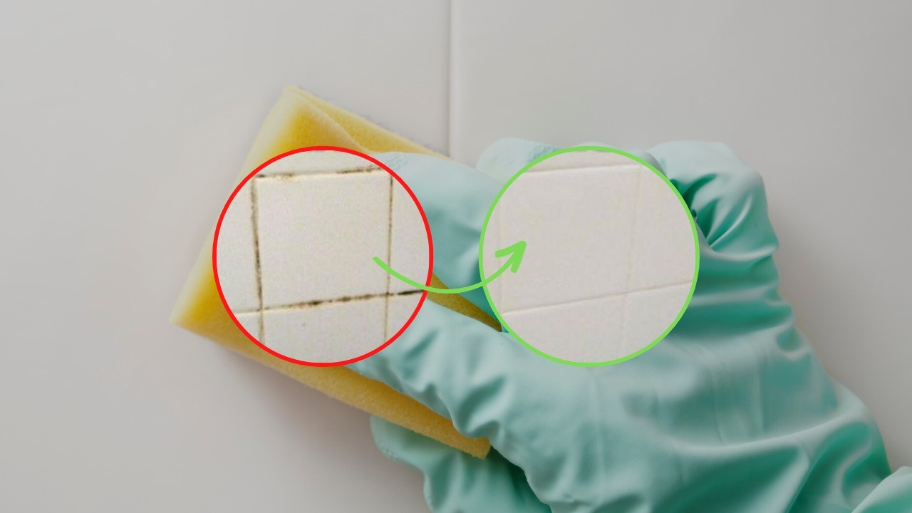 Lechada negra entre las baldosas en casa, cómo eliminarla en solo unos minutos