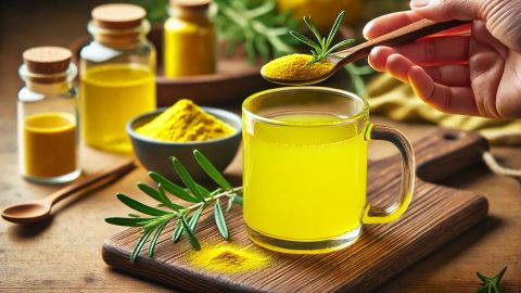 Leche, romero, cúrcuma y miel: esto sucede