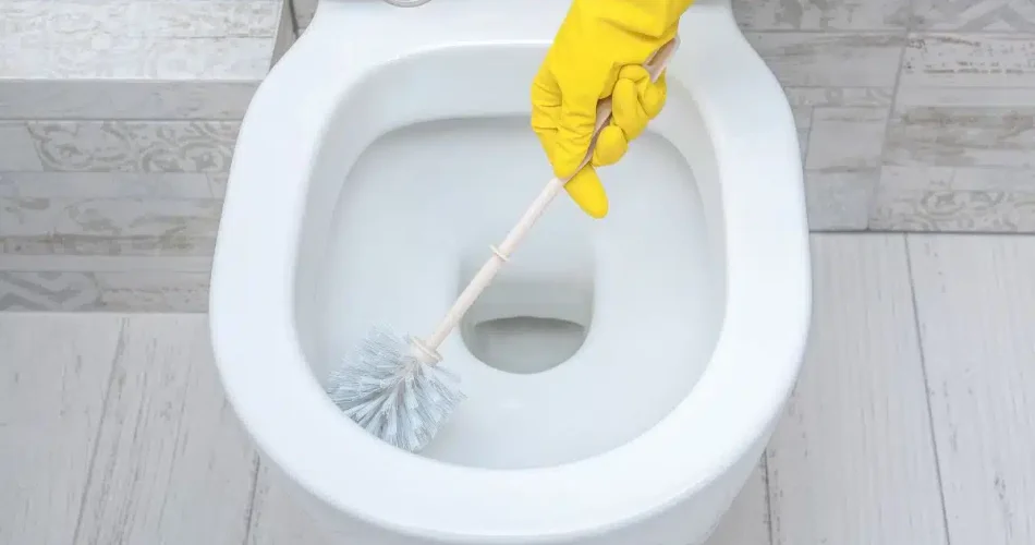 Más eficaz que el vinagre blanco, este producto poco conocido elimina la cal de los sanitarios sin dejar olores desagradables.