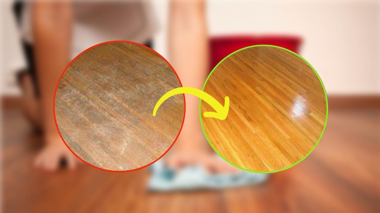 Suelo brillante sin detergente, hay que tirarlo al suelo