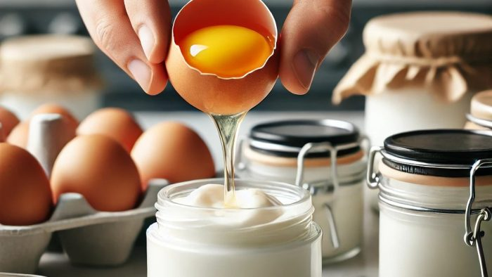 ¿Alguna vez has pensado en combinar huevos con vaselina?