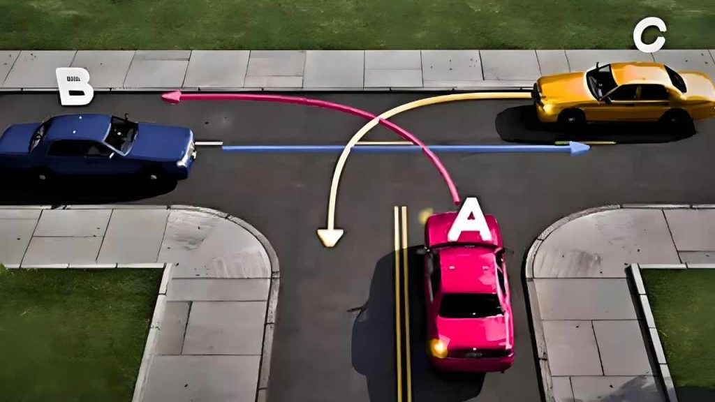 ¿Qué coche tiene prioridad? Incluso los más experimentados se confundirán