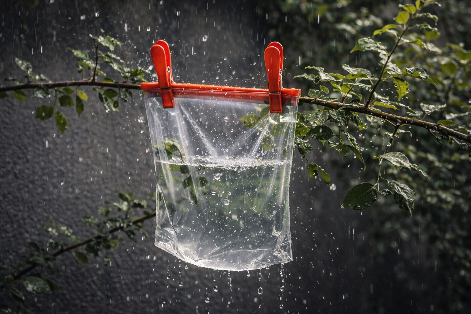 ¡Coloca urgentemente la bolsa en la rama! Es un tesoro para cada jardín