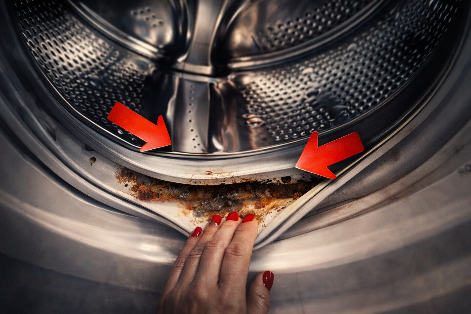 ¿El sello de tu lavadora está sucio y huele mal? Aprende a limpiarlo correctamente