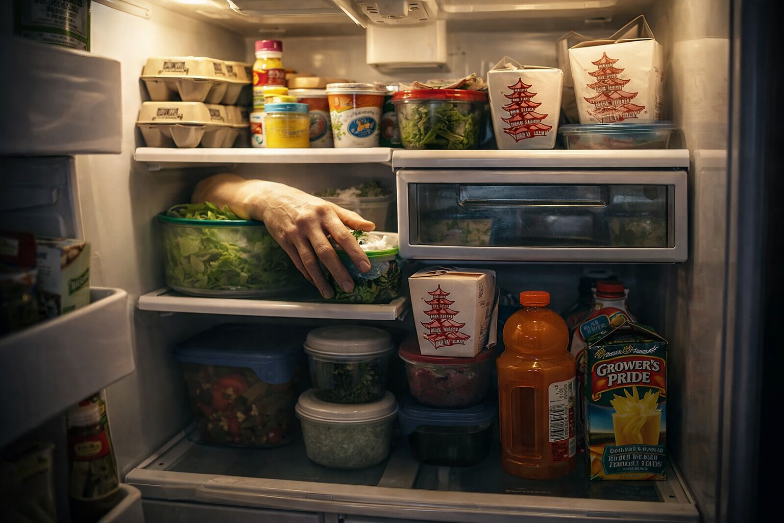 ¿Por qué el frigorífico tiene luz y el congelador no?