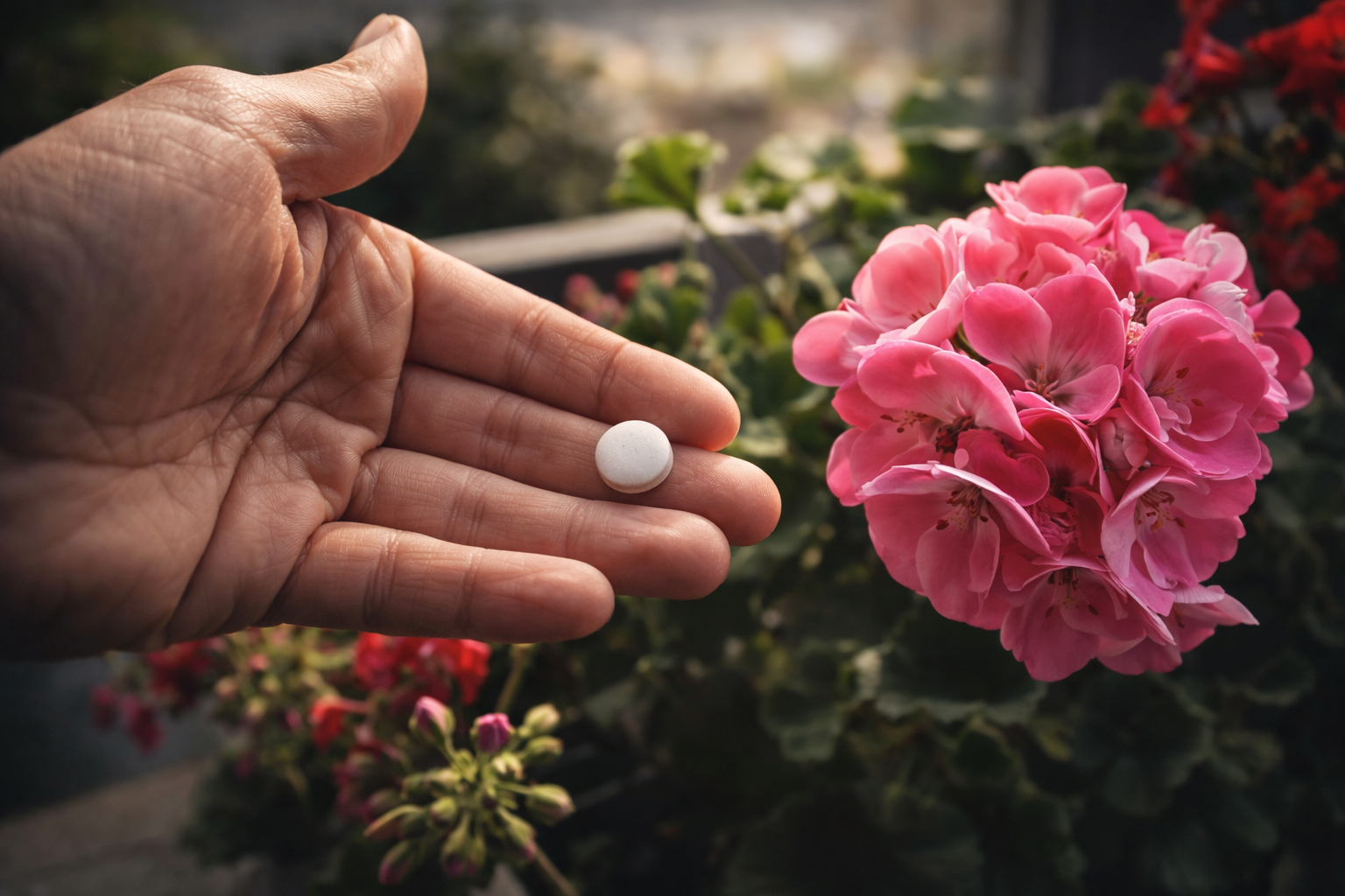 2 consejos efectivos para que tus geranios florezcan todo el año