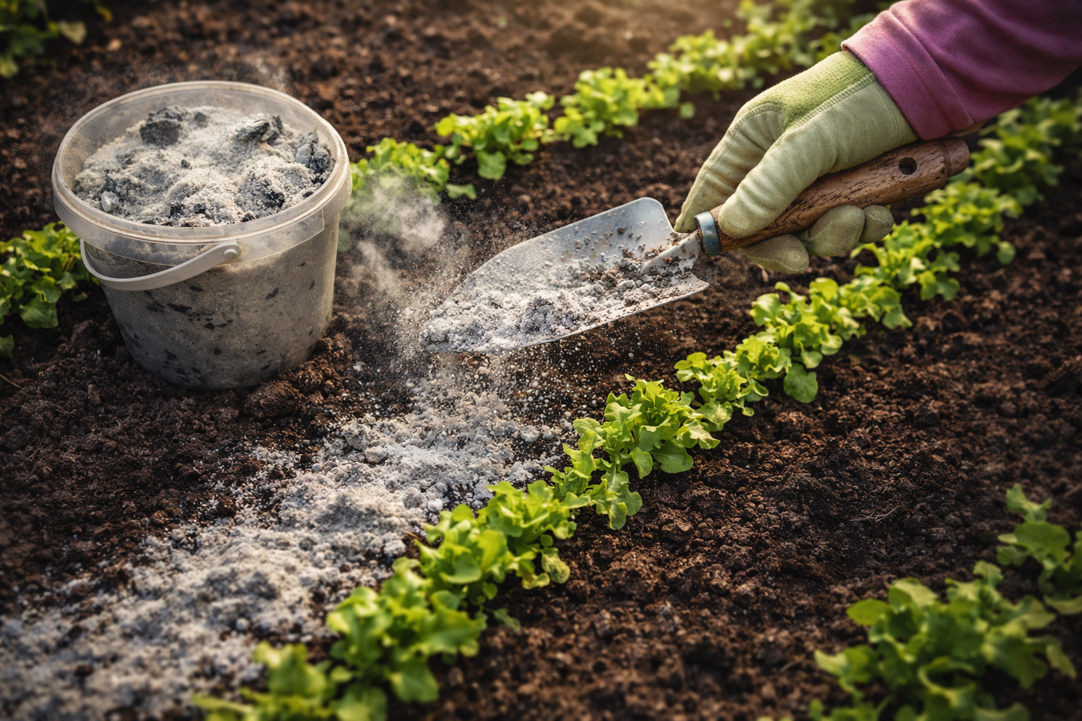 20 usos sorprendentes de la ceniza de madera para cuidar y mejorar tu jardín