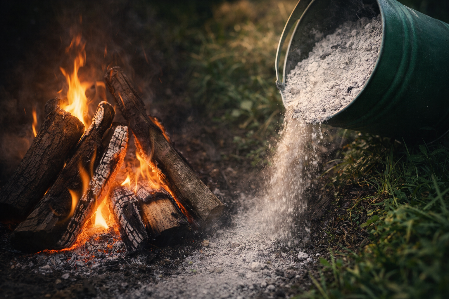 5 formas prácticas de usar las cenizas de la chimenea en tu hogar y jardín