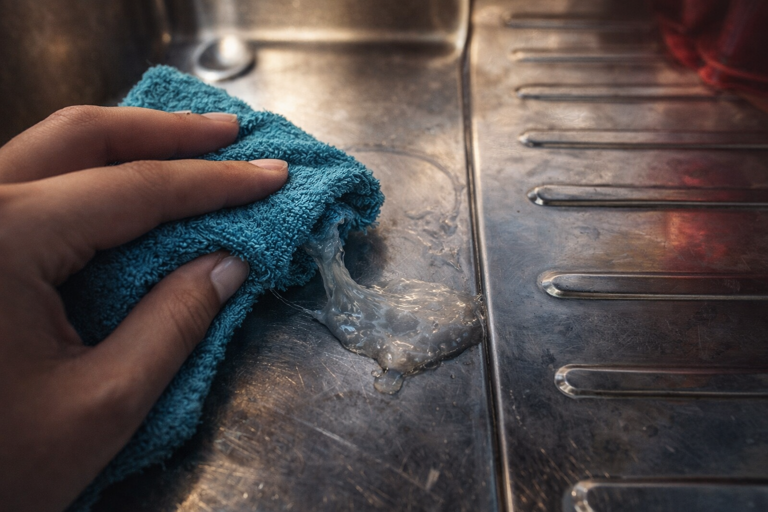 Adiós a las manchas en el acero: con este método podrás eliminarlas rápidamente