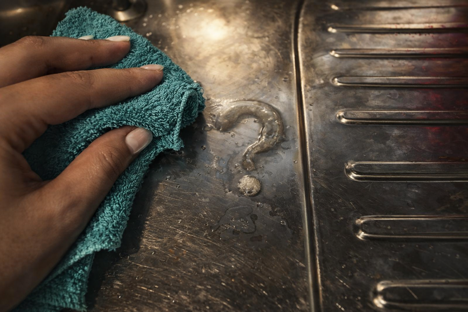 Adiós a las manchas en el acero: con este método podrás eliminarlas rápido