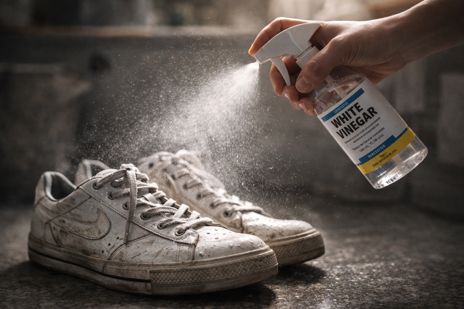 Adiós a los malos olores: el vinagre blanco, tu aliado inesperado para el cuidado de los zapatos