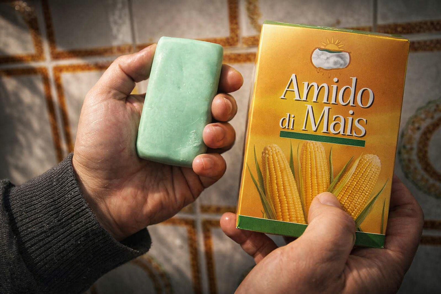 Al combinar fécula de maíz y jabón, ocurre algo sorprendente e inesperado