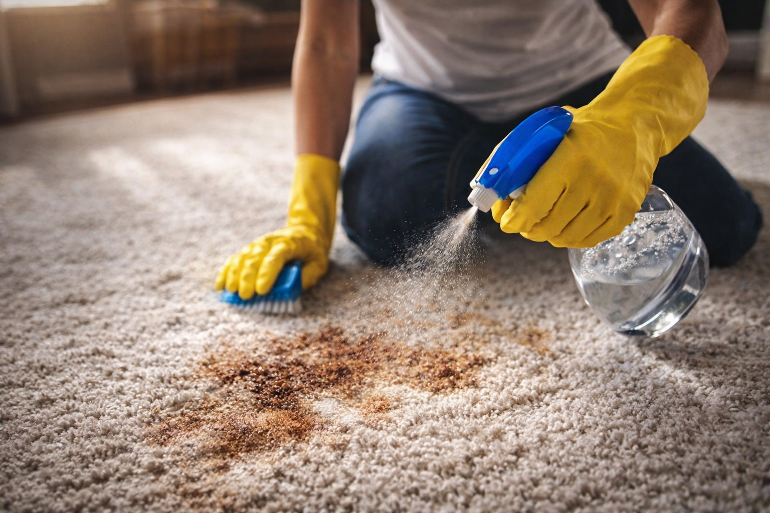 Alfombras muy sucias: cómo limpiarlas en seco y dejarlas como nuevas sin llevarlas a la tintorería