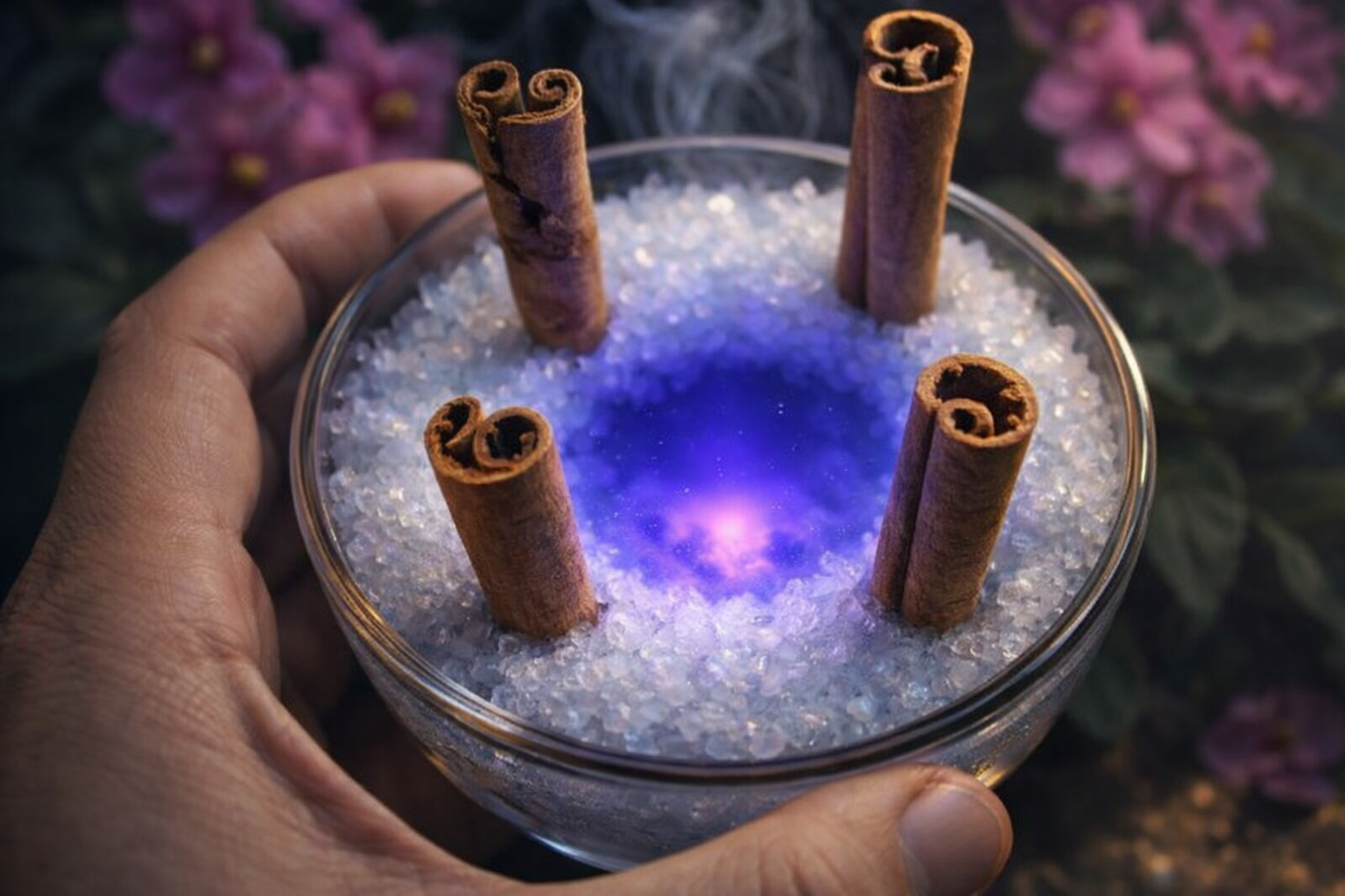 Coloca 4 palitos de canela en sal y descubre qué ocurre en 10 minutos